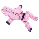 Max Waterproof Outdoor Clothing Unisex Dog Raincoat Jacket Coat  Pink M