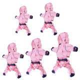 Max Waterproof Outdoor Clothing Unisex Dog Raincoat Jacket Coat  Pink M