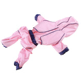 Max Waterproof Outdoor Clothing Unisex Dog Raincoat Jacket Coat  Pink M