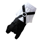 Max Pet Cozy Dog Outfit Suit with Bowtie for Small Dogs & Cats Costume S