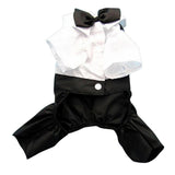 Max Pet Cozy Dog Outfit Suit with Bowtie for Small Dogs & Cats Costume S