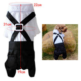 Max Pet Cozy Dog Outfit Suit with Bowtie for Small Dogs & Cats Costume S