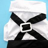 Max Pet Cozy Dog Outfit Suit with Bowtie for Small Dogs & Cats Costume S