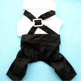 Max Pet Cozy Dog Outfit Suit with Bowtie for Small Dogs & Cats Costume S