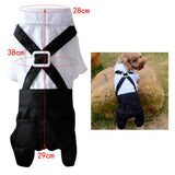 Max Pet Cozy Dog Outfit Suit with Bowtie for Small Dogs & Cats Costume L