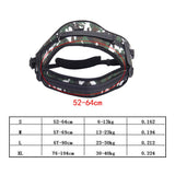 Maxbell Explosion-proof Dog Puppy Harness Soft Adjustable Reflective Vest  White Camouflage  S