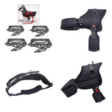 Maxbell Explosion-proof Dog Puppy Harness Soft Adjustable Reflective Vest  White Camouflage  S