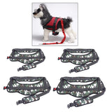 Maxbell Explosion-proof Dog Puppy Harness Soft Adjustable Reflective Vest  White Camouflage  S
