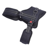 Maxbell Explosion-proof Dog Puppy Harness Soft Adjustable Reflective Vest  Black M