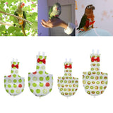 Max Parrot Washable Pee Pad Diaper Nappy Reusable Nappies Clothes for Bird XS
