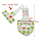 Max Parrot Washable Pee Pad Diaper Nappy Reusable Nappies Clothes for Bird XS