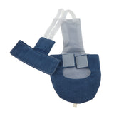 Max Parrot Diaper Washable Flight Suit for Small to Large Birds Denim XS