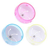 Max Hamster Mouse Rat Exercise Toys Plastic Silent Running Spinner Wheel Pink