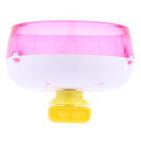 Max Hamster Mouse Rat Exercise Toys Plastic Silent Running Spinner Wheel Pink