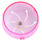 Max Hamster Mouse Rat Exercise Toys Plastic Silent Running Spinner Wheel Pink