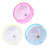 Max Hamster Mouse Rat Exercise Toys Plastic Silent Running Spinner Wheel Pink