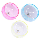 Max Hamster Mouse Rat Exercise Toys Plastic Silent Running Spinner Wheel Pink