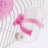 Max Portable Pet Hamster Cage Guinea Pig Gerbils Mice House with Heel Red