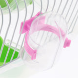 Max Portable Pet Hamster Cage Guinea Pig Gerbils Mice House with Heel Green