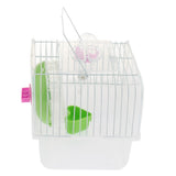 Max Portable Pet Hamster Cage Guinea Pig Gerbils Mice House with Heel Green