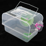 Max Portable Pet Hamster Cage Guinea Pig Gerbils Mice House with Heel Green