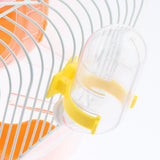 Max Portable Pet Hamster Cage Guinea Pig Gerbils Mice House with Heel Yellow