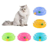 Max Interactive Pet Game Bell Toy Entertainment Turntable Amusement Plate green