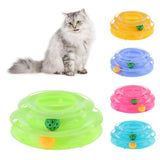 Max Interactive Pet Game Bell Toy Entertainment Turntable Amusement Plate green