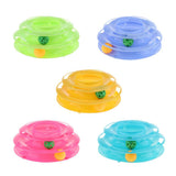 Max Interactive Pet Game Bell Toy Entertainment Turntable Amusement Plate green