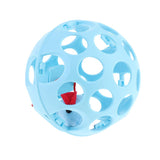 Max Funny Cat Vocal Toy Pet Play Ball With Jingle Bell Interactive Toys Blue