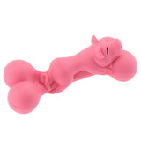 Maxbell Dog Chew Toy, Rubber Bone Chewing Toys,Durable Bite Toy Molar Toy Pink_1