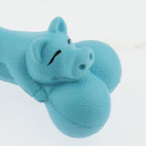 Maxbell Dog Chew Toy, Rubber Bone Chewing Toys,Durable Bite Toy Molar Toy Blue_1