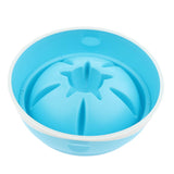 Maxbell Dog Feeder Slow Eating Pet Bowl Durable Non-Toxic Healthy Design Bowl Blue_2