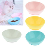 Maxbell Pet Bowl Cat and Dog Feeding Bowl Great for Food or Water Non-Slip yellow