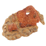 Max Reptile Hiding Cave Fish Tank Landscape Ornament for Reptile 29x19.5x25.5cm