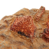 Max Reptile Hiding Cave Fish Tank Landscape Ornament for Reptile 29x19.5x25.5cm