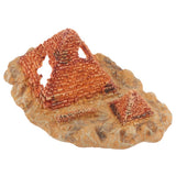Max Reptile Hiding Cave Fish Tank Landscape Ornament for Reptile 29x19.5x25.5cm