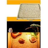 Max Corn Cob Reptile Mat For Lizard Tortoise Crawling Pet Corn Sand Granules