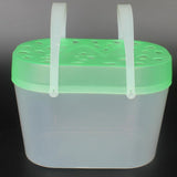 Max Breathable Hamster Cage Portable Carrier Hamster Carry Case Cage S