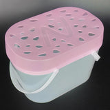 Max Breathable Hamster Cage Portable Carrier Hamster Carry Case Cage S
