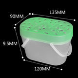 Max Breathable Hamster Cage Portable Carrier Hamster Carry Case Cage S