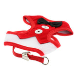Max Cute Comfort Dog Vest Harness Leash Dog Outdoor Walking Vest  Red L