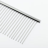 Max Professional Pet Stainless Steel Grooming Tool Comb Dog Cat Hair Brush  L