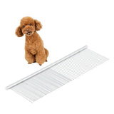 Max Professional Pet Stainless Steel Grooming Tool Comb Dog Cat Hair Brush  L