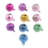 Max 10Pcs Colors Cute Pet Bell Puppy Dog Cat Accessories Pet Bells Frosted