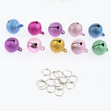 Max 10Pcs Colors Cute Pet Bell Puppy Dog Cat Accessories Pet Bells Frosted