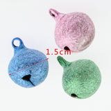 Max 10Pcs Colors Cute Pet Bell Puppy Dog Cat Accessories Pet Bells Frosted