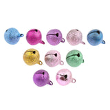 Max 10Pcs Colors Cute Pet Bell Puppy Dog Cat Accessories Pet Bells Frosted