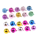 Max 10Pcs Colors Cute Pet Bell Puppy Dog Cat Accessories Pet Bells Frosted
