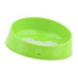 Max Pet Dog Cat Bowl Dog Tongue Cleaning Bowl Non Slip Cat Bowl Green-Bear